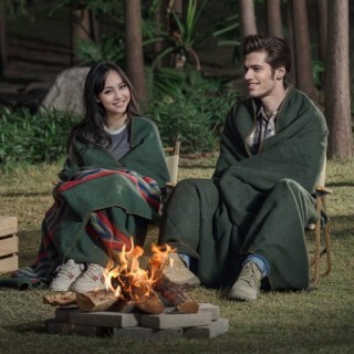 VEVOR  Μάλλινη Κουβέρτα Κάμπινγκ 64x88 Πράσινη  LYTCSYMHFPP5P7EO5V0