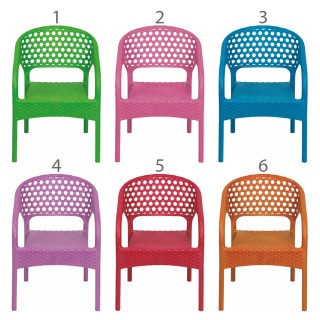 Galileo Καρέκλα παιδική εξωτερικού χώρου με μπράτσα Bora Bora Est 5...