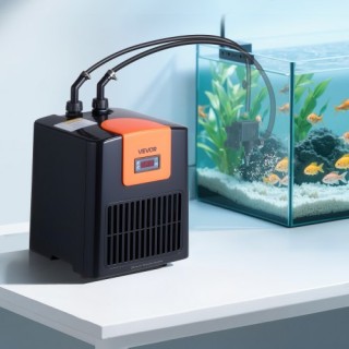 VEVOR Ψυγείο Ενυδρείου 200L 0.1 HP για Υδρονική και Ενυδρεία YGLNJ0...