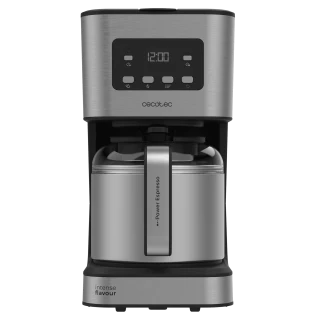 CECOTEC Coffee 66 Drop & Thermo Time Filter Coffee Maker, Stainless...