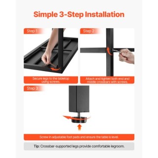 VEVOR Εξωτερικό Τραπέζι Μπαρ 100 x 37.5 cm, Αδιάβροχο & Μεταλλικό Z...