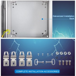 VEVOR Ανοξείδωτο Κουτί NEMA 4X, 12x12x8, IP66 Αδιάβροχο & Ανθεκτικ... VEVOR Ανοξείδωτο Κουτί NEMA 4X, 12x12x8, IP66 Αδιάβροχο & Ανθεκτικ...