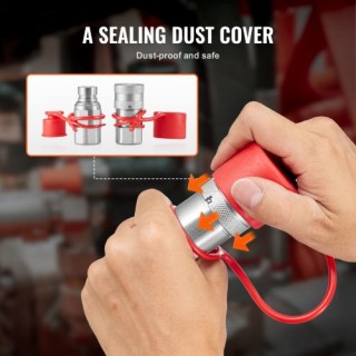 Υδραυλικοί Συζεύκτες VEVOR 1/2 με Καπάκια Σκόνης YYKSJT2DISO1BYN6NV0 Υδραυλικοί Συζεύκτες VEVOR 1/2 με Καπάκια Σκόνης YYKSJT2DISO1BYN6NV0