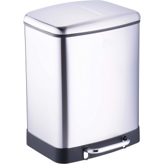 Dirt Devil Διπλή Κάδος Απορριμμάτων Dirt Devil 2x12L από Ανοξείδωτο...