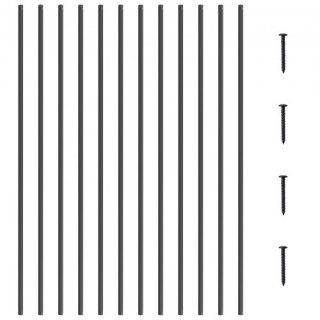 Σετ 11 Μεταλλικών Κάγκελων Σκάλας VEVOR 44x0.5 Αλουμινίου με Βίδες ... Σετ 11 Μεταλλικών Κάγκελων Σκάλας VEVOR 44x0.5 Αλουμινίου με Βίδες ...