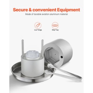 VEVOR  Παγομηχανή Ice Diamond Press 2.4 για Ουίσκι BQYJYSLC65MMD7AI9V0