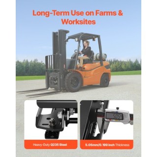 VEVOR Κιτ Ανάρτησης Καθίσματος με Συρόμενη Ράγα για Χλοοκοπτικό Τρα...