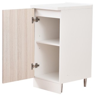 Shally Dogan  Βάση Κουζίνας Συνθέσιμη Μίνιμαλ Χρώμα Φτελιά με 1 Πόρ...