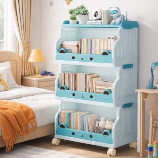 Shally Dogan Τροχήλατος Στοίβαξιμος Οργανωτής με 3 Επίπεδα σε Μπλε ... Shally Dogan Τροχήλατος Στοίβαξιμος Οργανωτής με 3 Επίπεδα σε Μπλε ...