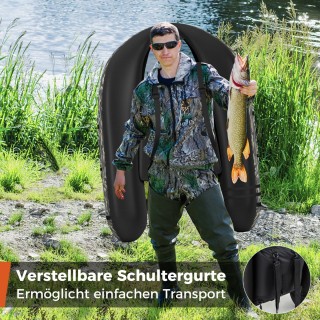 Costway Φουσκωτή Βάρκα Ψαρέματος με Ρυθμιζόμενη Πλάτη 135 x 109 x ... Costway Φουσκωτή Βάρκα Ψαρέματος με Ρυθμιζόμενη Πλάτη 135 x 109 x ...