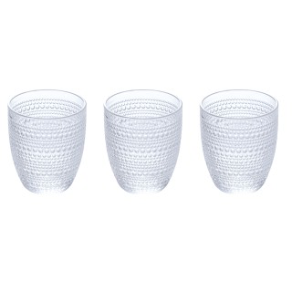 Galileo Σετ 3 ποτηριών νερού 325 ml από επεξεργασμένο γυαλί Roma 59...
