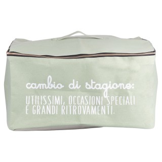 Galileo Θήκη οργάνωσης σε ύφασμα με διπλό φερμουάρ και λαβή 50x40x2...