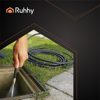 Ruhhy Σωλήνας Καθαρισμού Υψηλής Πίεσης για Επιφάνειες – 15m, 4 Προσ...