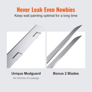 VEVOR Κουτί Σοβά 10, Αλουμινίου με 2 Επιπλέον Λεπίδες  GQPSHYC10FWS...