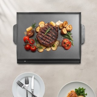 VEVOR Επίπεδη Πλάκα Ψησίματος 22x16 από Ανθρακούχο Χάλυβα για BBQ D... VEVOR Επίπεδη Πλάκα Ψησίματος 22x16 από Ανθρακούχο Χάλυβα για BBQ D...