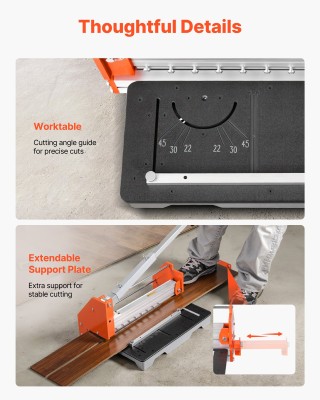 VEVOR Κόφτης Βινυλίου 304.8mm για Δάπεδα, Κόφτης Κυμαινόμενου Δαπέδ... VEVOR Κόφτης Βινυλίου 304.8mm για Δάπεδα, Κόφτης Κυμαινόμενου Δαπέδ...