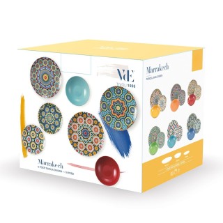 Villa DEste Σετ πιάτων 18 τεμαχίων από πορσελάνη για 6 άτομα διαφο... Villa DEste Σετ πιάτων 18 τεμαχίων από πορσελάνη για 6 άτομα διαφο...