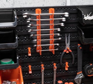 BLACK & DECKER BLACK+DECKER Σετ Οργάνωσης Τοίχου 43 τμχ Πλαστικός Ο... BLACK & DECKER BLACK+DECKER Σετ Οργάνωσης Τοίχου 43 τμχ Πλαστικός Ο...