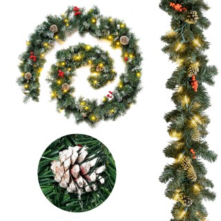 Gregman Μακριά Πράσινη Τεχνητή Χριστουγεννιάτικη Γιρλάντα Δέντρου 2... Gregman Μακριά Πράσινη Τεχνητή Χριστουγεννιάτικη Γιρλάντα Δέντρου 2...