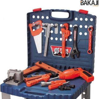 BAKAJI  Παιδικός Πάγκος Εργασίας 69 Τεμαχίων Κλειστή Βαλιτσάκι με Π...