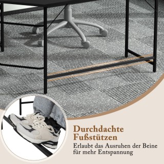 Costway Γραφείο σε σχήμα L για Γραφείο ή Gaming με Μεταλλικό Πλαίσι... Costway Γραφείο σε σχήμα L για Γραφείο ή Gaming με Μεταλλικό Πλαίσι...