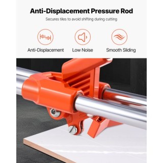 VEVOR Κόφτης Πλακιδίων Χειρός 430mm με Διπλές Ράγες & Τροχό Καρβιδί...