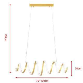 BAKAJI  Φωτιστικό Οροφής LED 40W Ψυχρό Λευκό Φως 6000K 2600lm Μοντέ...