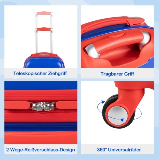 Costway Σετ Βαλίτσας και Σακιδίου για Παιδιά με Χαριτωμένα Σχέδια ... Costway Σετ Βαλίτσας και Σακιδίου για Παιδιά με Χαριτωμένα Σχέδια ...