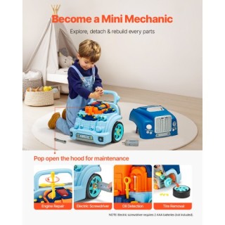 VEVOR Παιδικό Σετ Μηχανικού Αυτοκινήτου με Αφαιρούμενα Μέρη KCYQWJL... VEVOR Παιδικό Σετ Μηχανικού Αυτοκινήτου με Αφαιρούμενα Μέρη KCYQWJL...