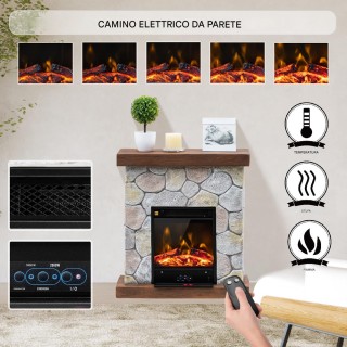 BAKAJI Ηλεκτρικό Τζάκι Κορτίνα με Ρεαλιστική Φλόγα Θέρμανση 2000 W ... BAKAJI Ηλεκτρικό Τζάκι Κορτίνα με Ρεαλιστική Φλόγα Θέρμανση 2000 W ...