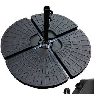 BAKAJI Βάση για Ομπρέλα Κήπου Παραλίας 4x Γεμιζόμενες Βάσεις σε Σχ... BAKAJI Βάση για Ομπρέλα Κήπου Παραλίας 4x Γεμιζόμενες Βάσεις σε Σχ...