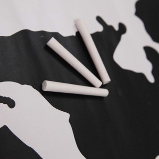 BAKAJI Αυτοκόλλητος Χάρτης Κόσμου Τοίχου Υδρόγειος Σφαίρα Πίνακας 1...