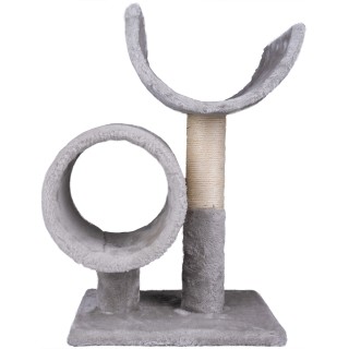 BAKAJI  Ξύστρα Γάτας με Σχοινί από Σιζάλ και Επένδυση από Γκρι Πλού...