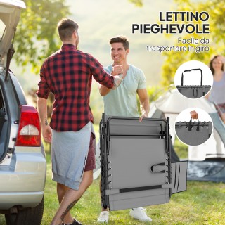 Outsunny Πτυσσόμενη και ανακλινόμενη ξαπλώστρα κήπου με 5 επίπεδα, ... Outsunny Πτυσσόμενη και ανακλινόμενη ξαπλώστρα κήπου με 5 επίπεδα, ...