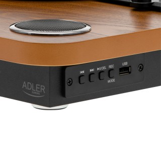Adler Πικάπ με Bluetooth 5.4 & USB Εγγραφή για Ανάμειξη Κλασικού Ήχ...