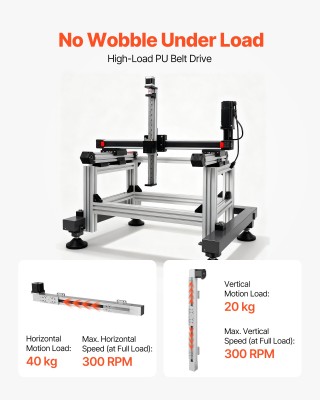 VEVOR Κινητήρας CNC με Γραμμικό Οδηγό, Ζώνη Μετάδοσης & Nema34, 600... VEVOR Κινητήρας CNC με Γραμμικό Οδηγό, Ζώνη Μετάδοσης & Nema34, 600...