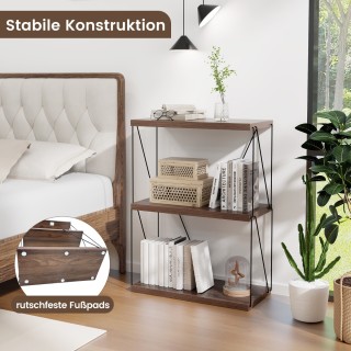 Costway 3 επιπέδων ράφι με μεταλλικό πλαίσιο βιομηχανικό βιβλιοθήκη... Costway 3 επιπέδων ράφι με μεταλλικό πλαίσιο βιομηχανικό βιβλιοθήκη...