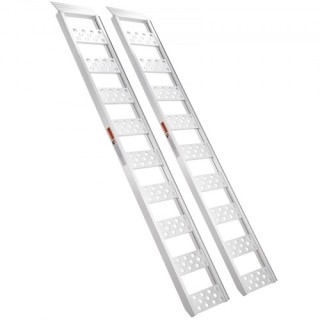 Ράμπες Αλουμινίου VEVOR, 1250lbs, 78x12, Σετ 2τμχ ZZZ12502781222T17V0 Ράμπες Αλουμινίου VEVOR, 1250lbs, 78x12, Σετ 2τμχ ZZZ12502781222T17V0