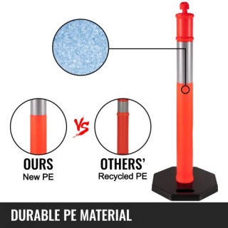 Σετ 3 Κωνικών Οριοθετών VEVOR 44 με Αντανακλαστική Ταινία JSZ3PTXJ... Σετ 3 Κωνικών Οριοθετών VEVOR 44 με Αντανακλαστική Ταινία JSZ3PTXJ...