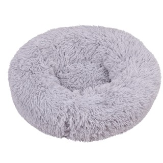 Galileo Κουβούκλιο shaggy στρογγυλό 50 cm με επένδυση και αντιολισθ...