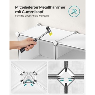 SONGMICS Πλαστική Παπουτσοθήκη Χωρητικότητας 32 Ζευγάρια Λευκό LPC... SONGMICS Πλαστική Παπουτσοθήκη Χωρητικότητας 32 Ζευγάρια Λευκό LPC...