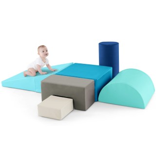 Costway Σετ Αναρρίχησης και Σκαρφαλώματος 6 Τεμαχίων για Παιδιά με ...