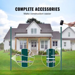 Σετ 10 Μεταλλικών Πασάλων Φράχτη 4 Ποδιών VEVOR Πράσινοι WLLZJSK4Y... Σετ 10 Μεταλλικών Πασάλων Φράχτη 4 Ποδιών VEVOR Πράσινοι WLLZJSK4Y...