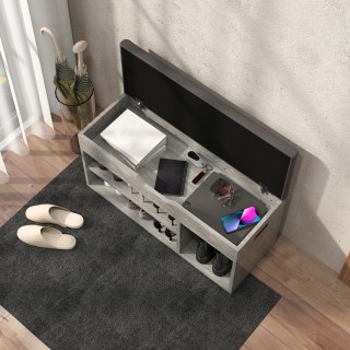 HOMCOM Σκαπιέρα Εξοικονόμησης Χώρου με 3 Ανοιχτά Ράφια και Κρυφό Χ... HOMCOM Σκαπιέρα Εξοικονόμησης Χώρου με 3 Ανοιχτά Ράφια και Κρυφό Χ...