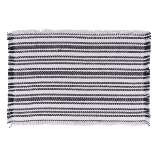 Villa dEste Home Ορθογώνιο Βαμβακερό Τραπεζομάντηλο με Κρόσσια Masa...