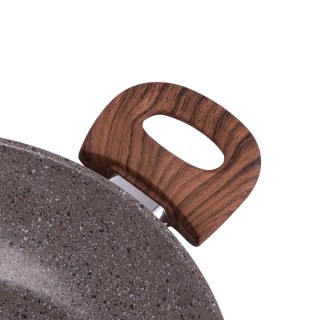 Galileo Τηγάνι 28 εκ. με εσωτερική επικάλυψη αντικολλητικής κεραμικ...