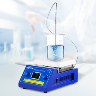 VEVOR Μαγνητικός Αναδευτήρας Θερμαινόμενης Πλάκας, 200-2000RPM, 5L,... VEVOR Μαγνητικός Αναδευτήρας Θερμαινόμενης Πλάκας, 200-2000RPM, 5L,...