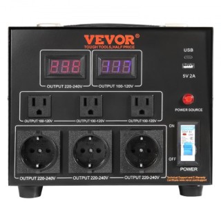 Μετασχηματιστής Τάσης VEVOR 3000W 220V-110V/110V-220V CE DYZHQ110V... Μετασχηματιστής Τάσης VEVOR 3000W 220V-110V/110V-220V CE DYZHQ110V...