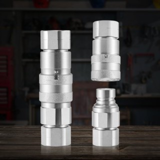 VEVOR Υδραυλικοί Συζεύκτες 1/2 με Καπάκια Σκόνης YYKSJT1DISO14KWH7V0 VEVOR Υδραυλικοί Συζεύκτες 1/2 με Καπάκια Σκόνης YYKSJT1DISO14KWH7V0