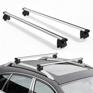 VEVOR Μπάρες Οροφής Αλουμινίου με Κλείδωμα, 90 kg, Universal, για Α... VEVOR Μπάρες Οροφής Αλουμινίου με Κλείδωμα, 90 kg, Universal, για Α...